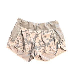 Athleta CAMO RACER RUN SHORT 3" Women's Size Small